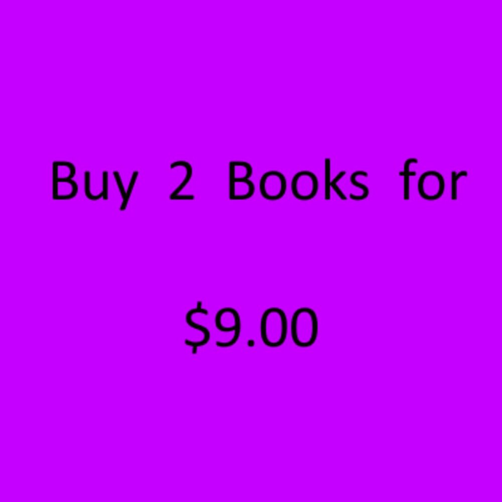 Purchase 2 Books for $9 /   Up to 5 Pounds in a Box